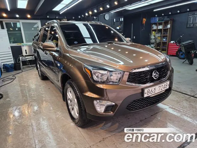 KGM KORANDO SPORTS 2017 — 71 180 км, коричневый, Корея — под ключ — фото 2
