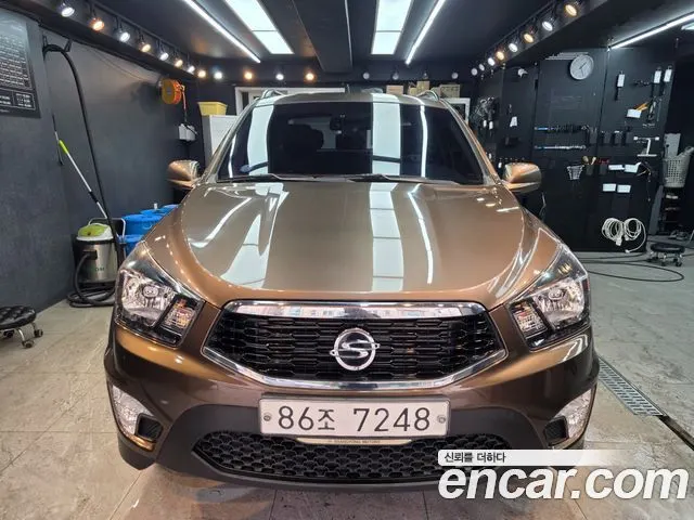 KGM KORANDO SPORTS 2017 — 71 180 км, коричневый, Корея — под ключ — фото 11