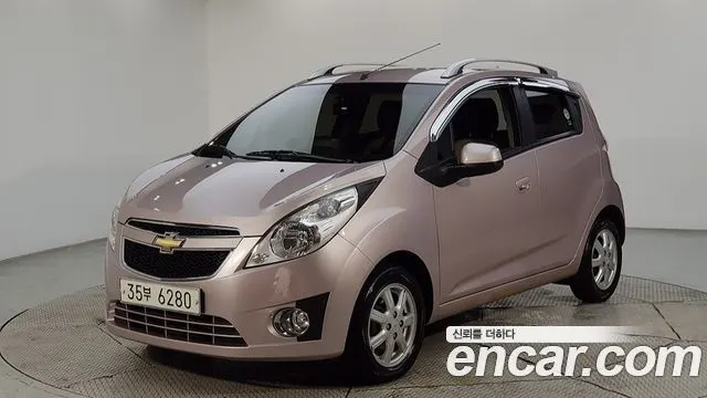 CHEVROLET SPARK 2012 — 78 449 км, розовый, Корея — под ключ — фото 12