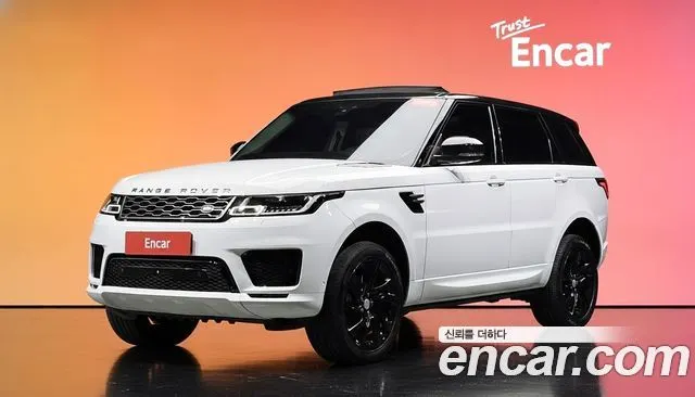 LAND ROVER RANGE ROVER SPORT 2019 — 115 318 км, белый, Корея — под ключ — фото 2