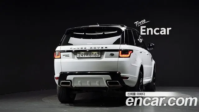 LAND ROVER RANGE ROVER SPORT 2019 — 115 318 км, белый, Корея — под ключ — фото 4