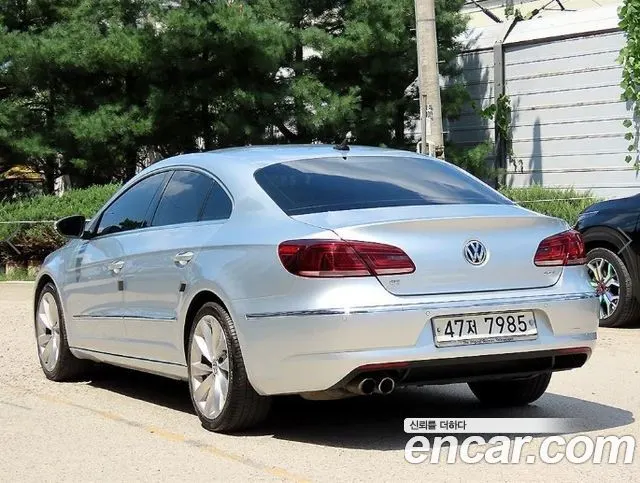 VOLKSWAGEN CC 2013 — 186 824 км, серебристый, Корея — под ключ — фото 3