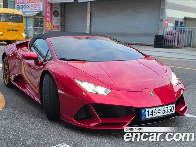 LAMBORGHINI HURACAN 2023 — 10 500 км, красный, Корея — под ключ — фото 2
