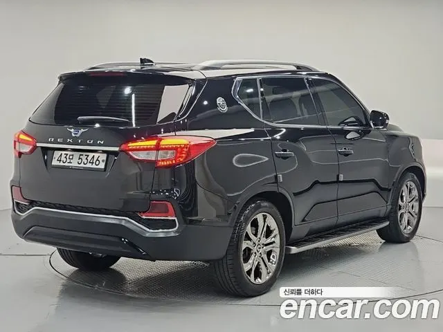 KGM G4 REXTON 2019 — 93 934 км, чёрный, Корея — под ключ — фото 2