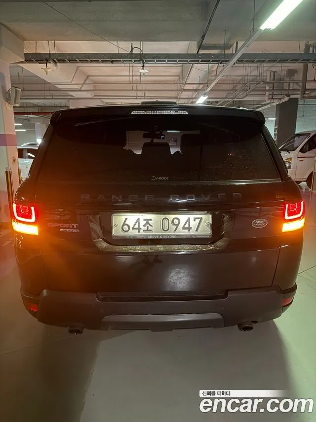 LAND ROVER RANGE ROVER SPORT 2016 — 149 905 км, чёрный, Корея — под ключ — фото 2