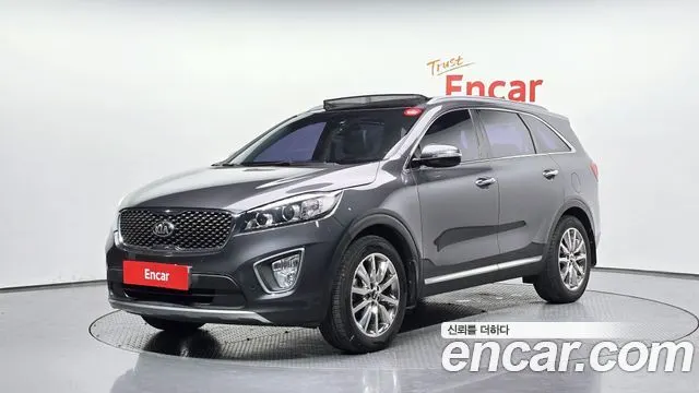 KIA SORENTO 2015 — 96 666 км, серый, Корея — под ключ — фото 1