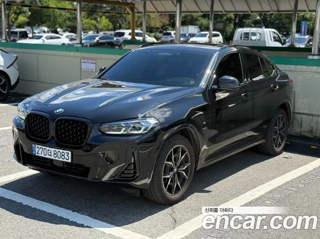 BMW X4 2024 — 35 500 км, чёрный, Корея — под ключ — фото 2