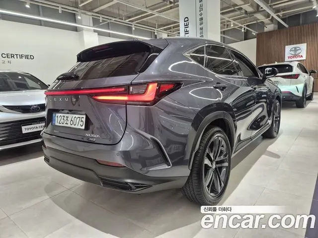 LEXUS NX350H 2025 — 4 223 км, серебристо-серый, Корея — под ключ — фото 2