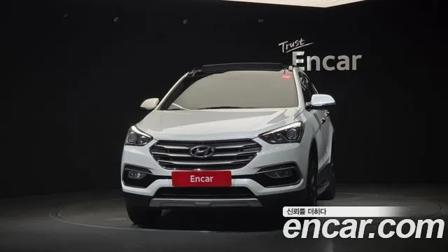 HYUNDAI SANTA FE 2016 — 150 009 км, белый, Корея — под ключ — фото 3
