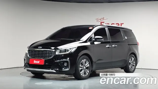 KIA CARNIVAL 2019 — 248 221 км, чёрный, Корея — под ключ — фото 1
