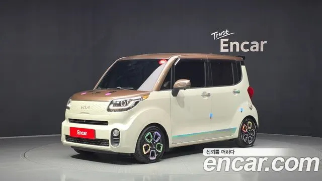 KIA RAY 2022 — 37 255 км, белый-перламутр, Корея — под ключ — фото 1
