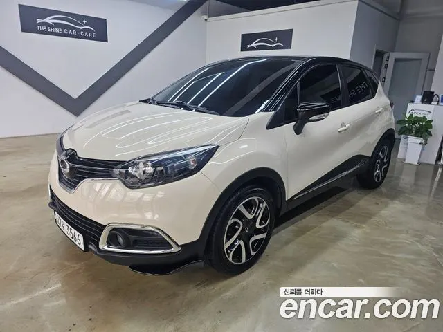 RENAULT KOREA QM3 2014 — 66 641 км, белый-перламутр, Корея — под ключ — фото 1