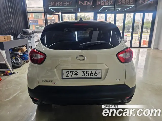 RENAULT KOREA QM3 2014 — 66 641 км, белый-перламутр, Корея — под ключ — фото 5