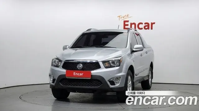 KGM KORANDO SPORTS 2015 — 124 921 км, серебристо-серый, Корея — под ключ — фото 3