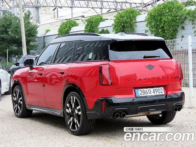 MINI COOPER S COUNTRYMAN 2025 — 4 200 км, красный, Корея — под ключ — фото 2
