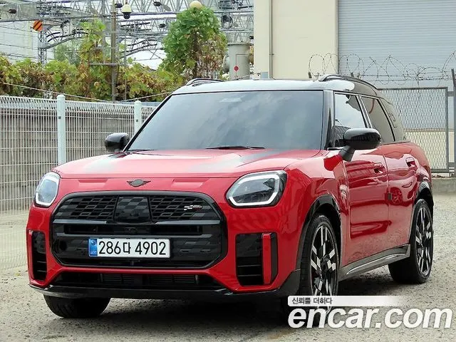 MINI COOPER S COUNTRYMAN 2025 — 4 200 км, красный, Корея — под ключ — фото 12