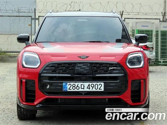 MINI COOPER S COUNTRYMAN 2025 — 4 200 км, красный, Корея — под ключ — фото 3