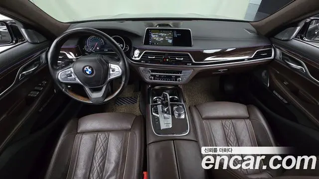 BMW 7 SERIES 2016 — 139 569 км, чёрный, Корея — под ключ — фото 7