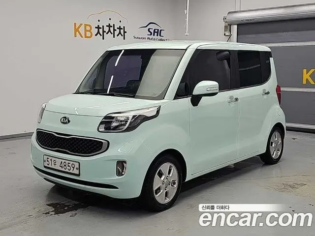 KIA RAY 2016 — 75 590 км, голубой, Корея — под ключ — фото 12