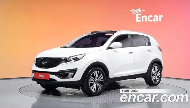 KIA SPORTAGE R 2014 — 98 743 км, белый, Корея — под ключ — фото 2