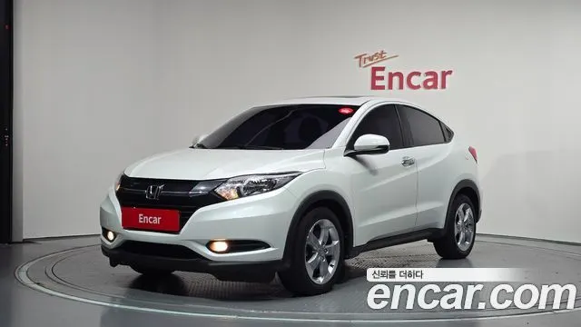 HONDA HR-V 2016 — 98 583 км, белый, Корея — под ключ — фото 1