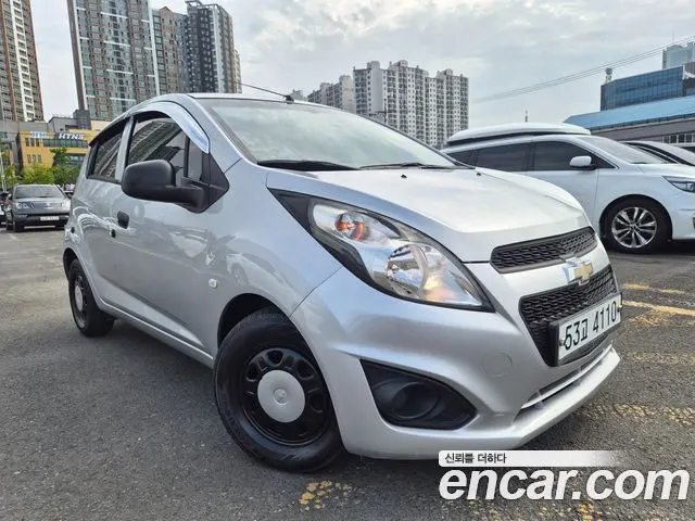 CHEVROLET SPARK 2014 — 59 108 км, серебристый, Корея — под ключ — фото 1