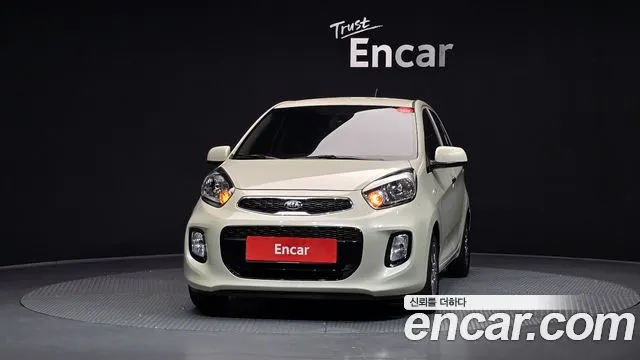 KIA MORNING 2016 — 56 720 км, белый-перламутр, Корея — под ключ — фото 3