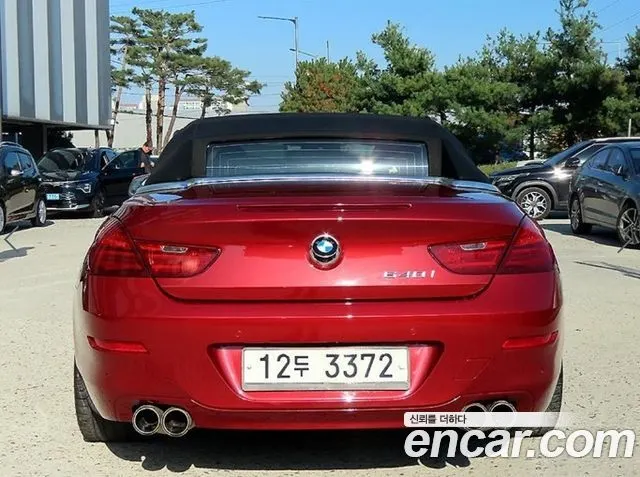 BMW 6 SERIES 2012 — 234 657 км, красный, Корея — под ключ — фото 4