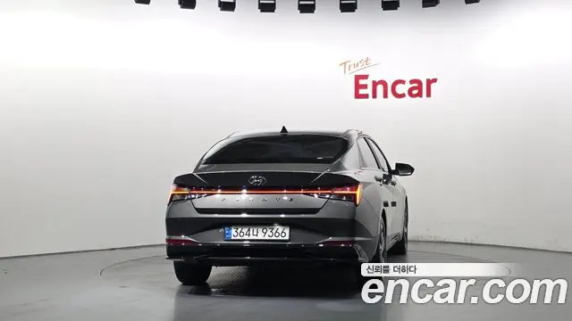 HYUNDAI AVANTE HYBRID 2022 — 41 008 км, серый, Корея — под ключ — фото 4