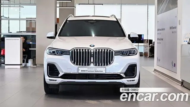 BMW X7 2022 — 82 612 км, белый, Корея — под ключ — фото 3