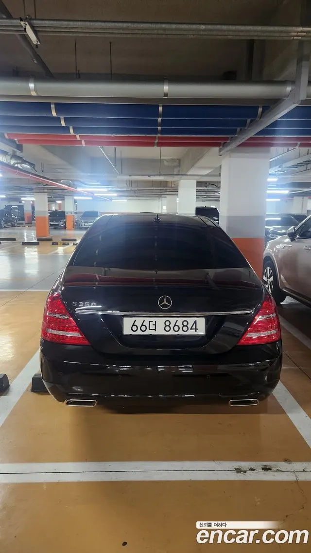 MERCEDES-BENZ S-CLASS W221 2011 — 68 000 км, чёрный, Корея — под ключ — фото 2