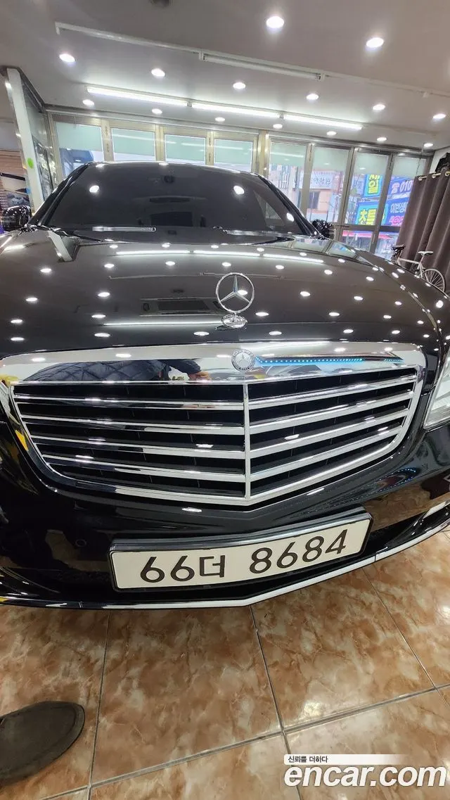 MERCEDES-BENZ S-CLASS W221 2011 — 68 000 км, чёрный, Корея — под ключ — фото 6