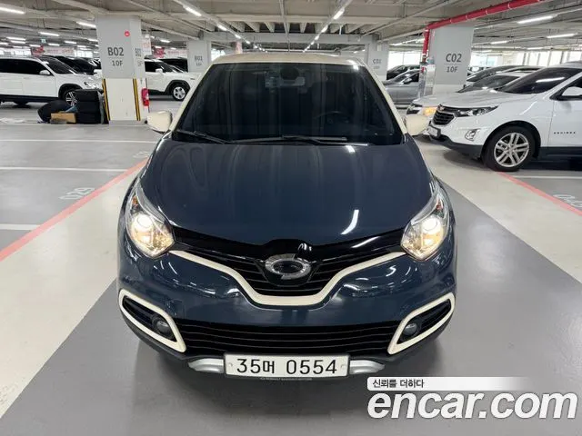 RENAULT KOREA QM3 2016 — 166 000 км, синий, Корея — под ключ — фото 12
