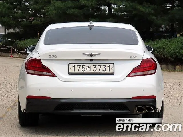 GENESIS G70 2020 — 5 511 км, белый, Корея — под ключ — фото 4