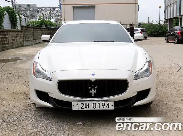 MASERATI QUATTROPORTE — из Кореи под ключ