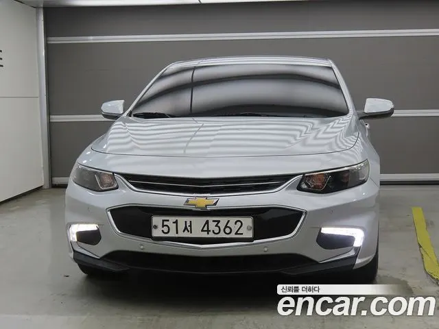 CHEVROLET MALIBU 2017 — 127 266 км, серебристый, Корея — под ключ — фото 2