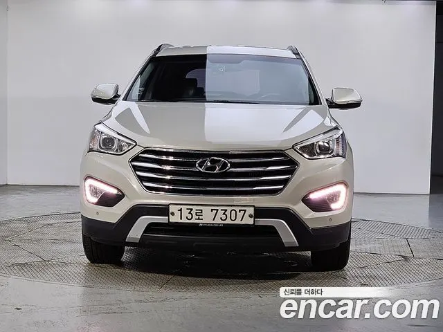 HYUNDAI MAXCRUZ 2014 — 146 000 км, белый-перламутр, Корея — под ключ — фото 11