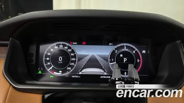 LAND ROVER DISCOVERY 5 2018 — 150 102 км, светло-золотистый, Корея — под ключ — фото 8