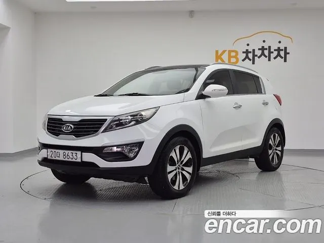 KIA SPORTAGE R 2012 — 197 807 км, белый, Корея — под ключ — фото 12