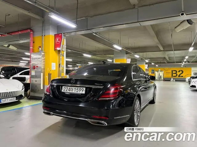 MERCEDES-BENZ S-CLASS W222 2019 — 110 274 км, чёрный, Корея — под ключ — фото 4