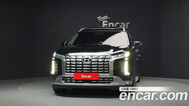 HYUNDAI PALISADE 2023 — 87 620 км, чёрный, Корея — под ключ — фото 3