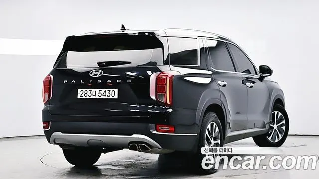 HYUNDAI PALISADE 2022 — 77 422 км, чёрный, Корея — под ключ — фото 2