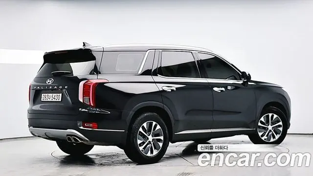 HYUNDAI PALISADE 2022 — 77 422 км, чёрный, Корея — под ключ — фото 4