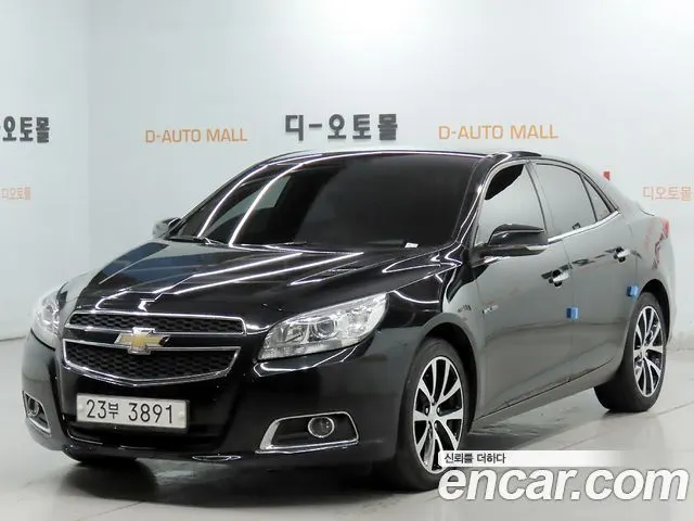 CHEVROLET MALIBU 2015 — 152 171 км, чёрный, Корея — под ключ — фото 1