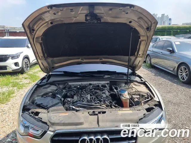 AUDI A5 2015 — 123 557 км, светло-золотистый, Корея — под ключ — фото 6