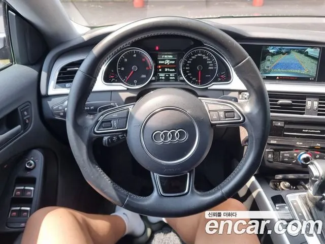 AUDI A5 2015 — 123 557 км, светло-золотистый, Корея — под ключ — фото 9