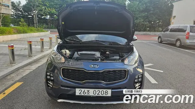 KIA SPORTAGE 2017 — 86 614 км, синий, Корея — под ключ — фото 5