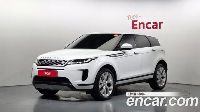 LAND ROVER RANGE ROVER EVOQUE 2021 — 69 270 км, белый, Корея — под ключ — фото 1