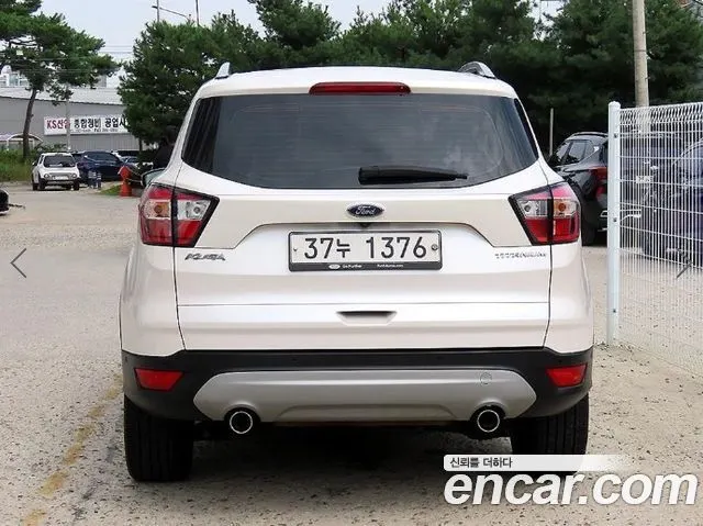 FORD KUGA 2017 — 88 239 км, белый, Корея — под ключ — фото 4