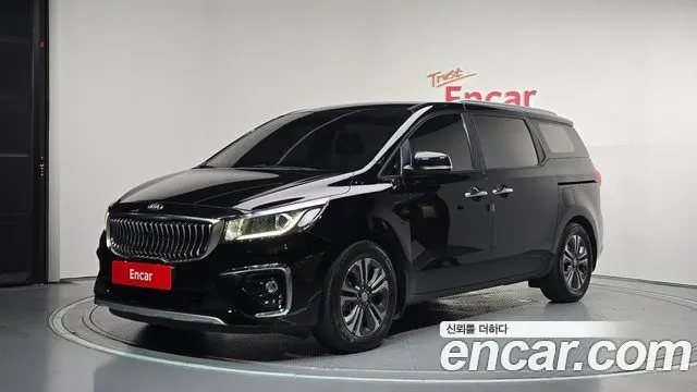 KIA CARNIVAL 2019 — 234 176 км, чёрный, Корея — под ключ — фото 1